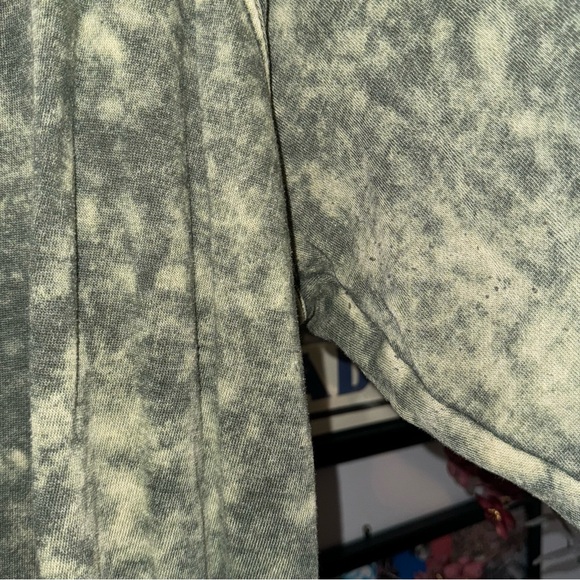 Acid Wash Round Neck Woman's Sweatshirt - Picture 3 of 7